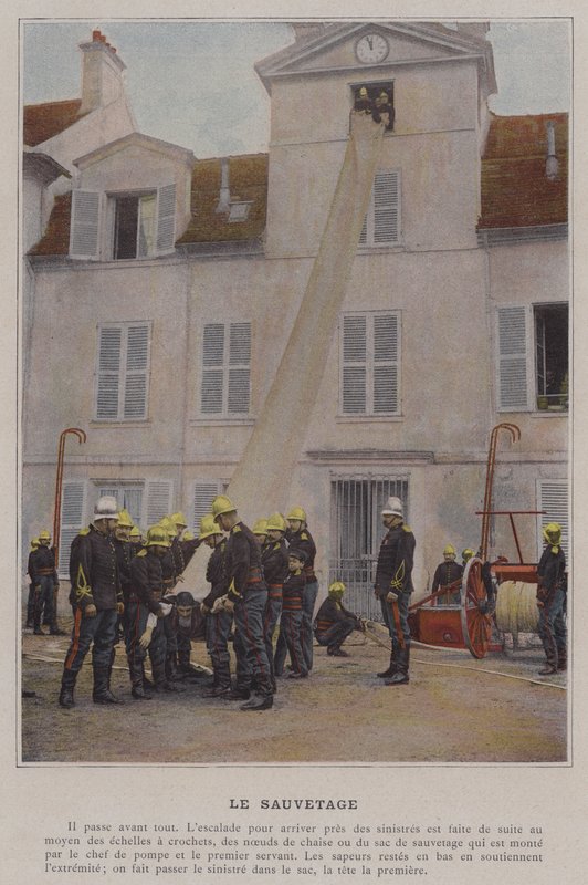 The Rescue (farget bilde) av (after) French Photographer
