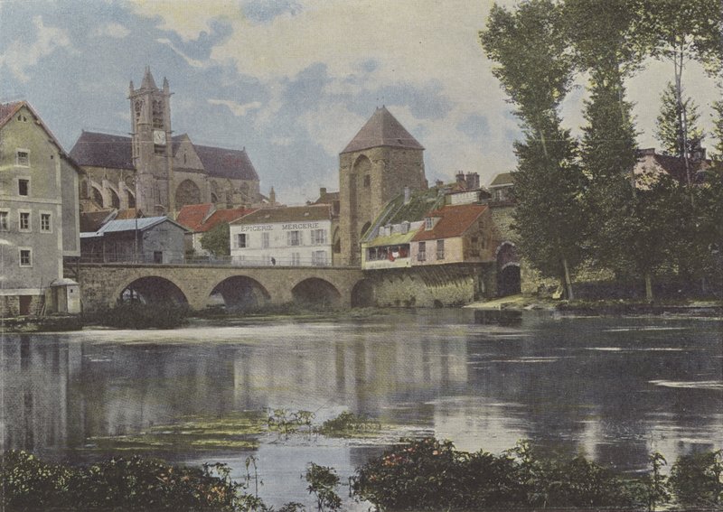 Moret (farget bilde) av (after) French Photographer