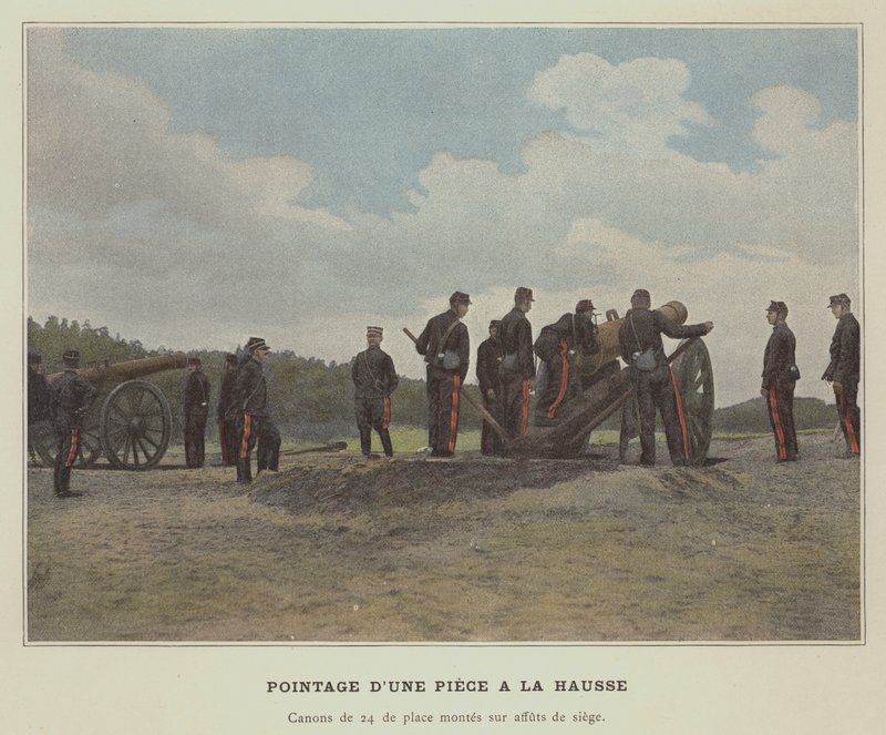 Peking oppover av et stykke (farget bilde) av (after) French Photographer