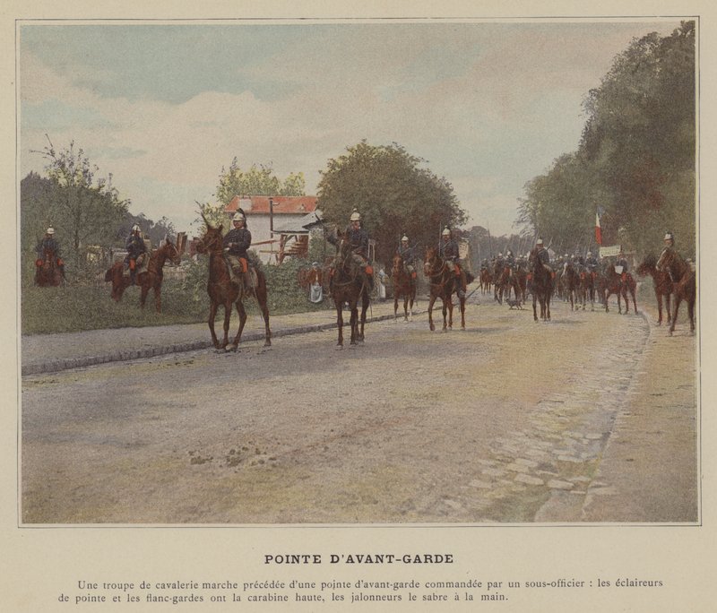 Avantgarde (farget bilde) av (after) French Photographer