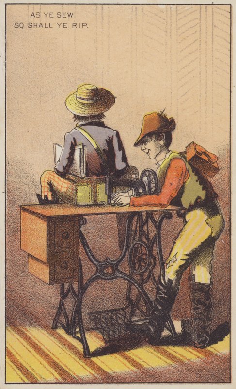 Som du syr, skal du rive av American School