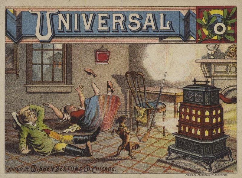 Par og hund overrasket over kraften til Universal Stove av American School