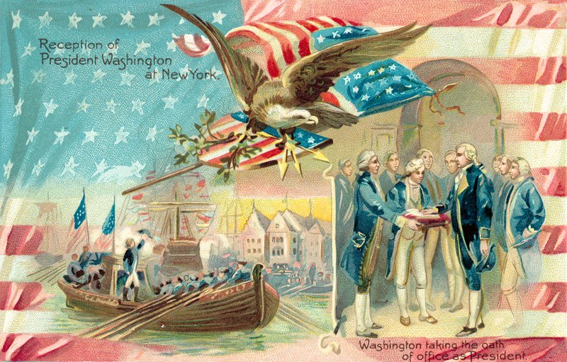 George Washington avlegger ed som president av American School