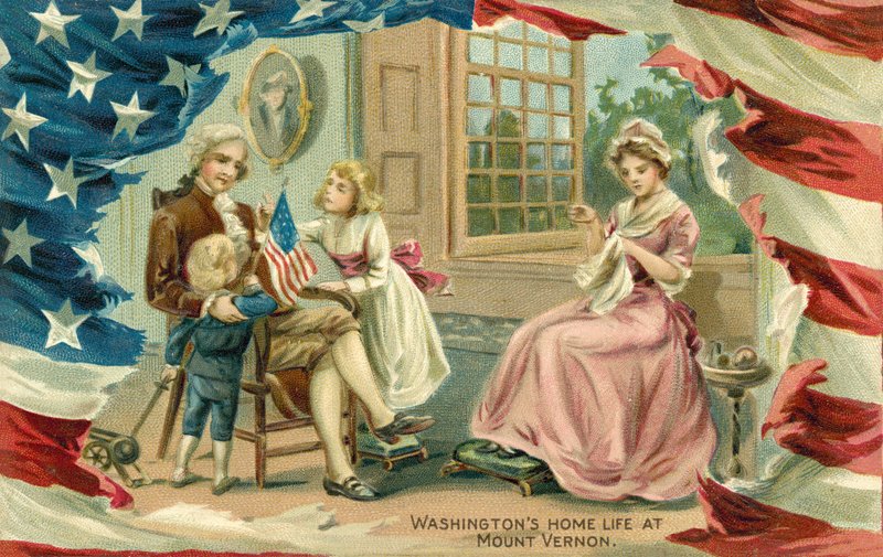 George Washingtons hjemmeliv på Mount Vernon av American School