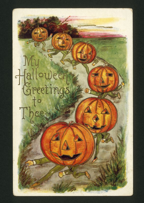 Halloween kort av American School