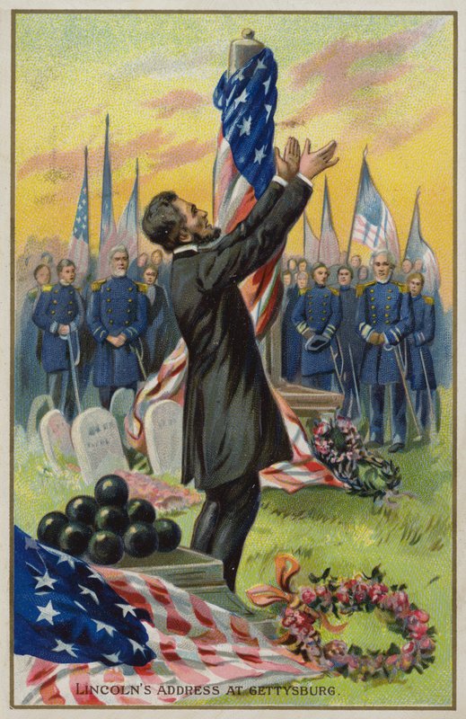 Lincolns adresse i Gettysburg av American School