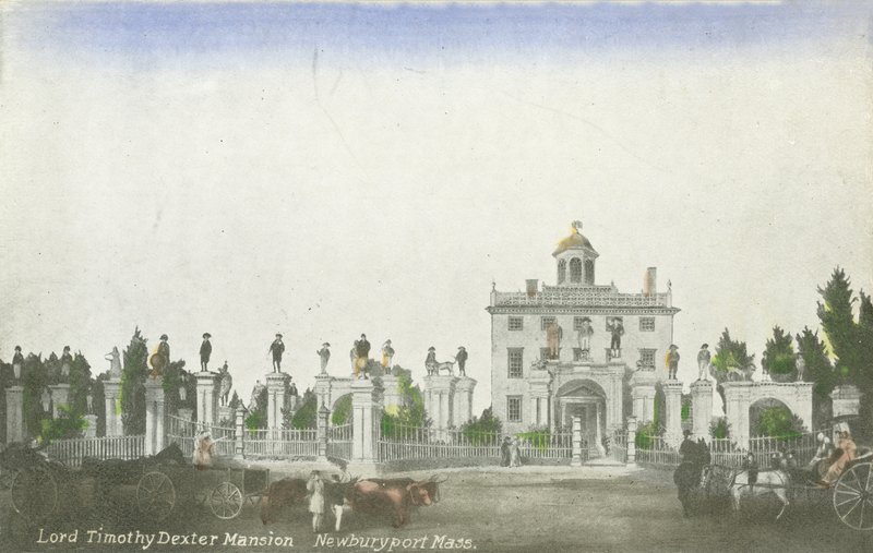Lord Timothy Dexter Mansion, Newburyport, Massachusetts, USA av American School