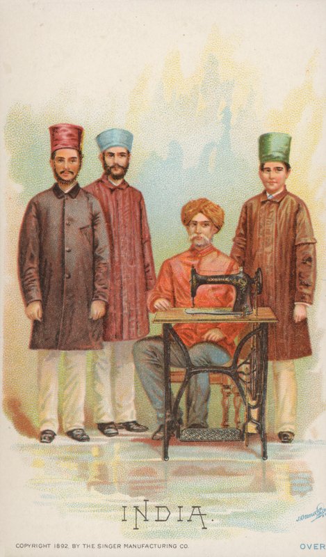 Symaskin, India av American School