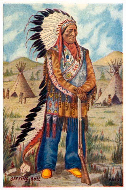 Sitting Bull av American School