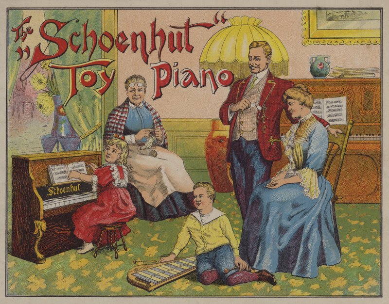 Schoenhut Toy Piano av American School