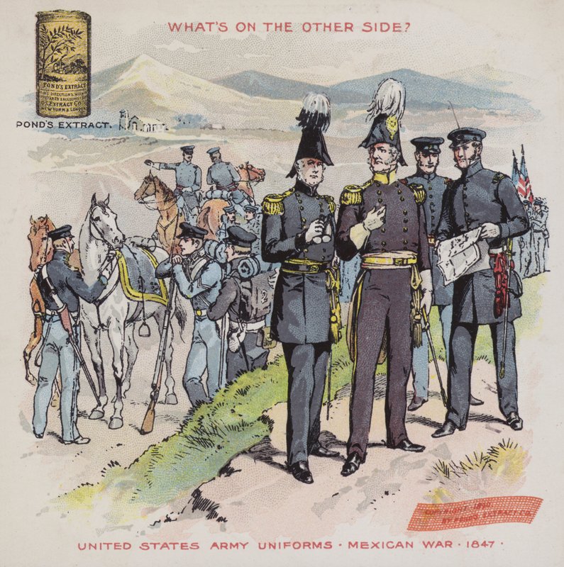 USAs hæruniformer, meksikansk krig, 1847 av American School