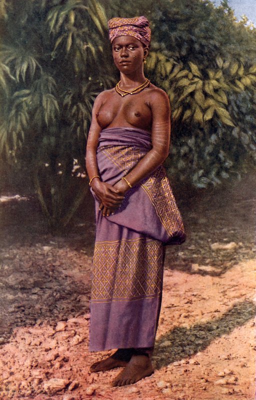 En Accra Belle i all sin ungdommelige stolthet av English Photographer