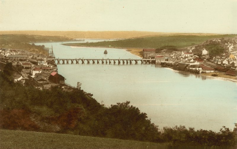 Bideford, elven av English Photographer
