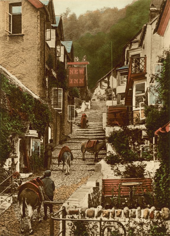Clovelly, High Street av English Photographer