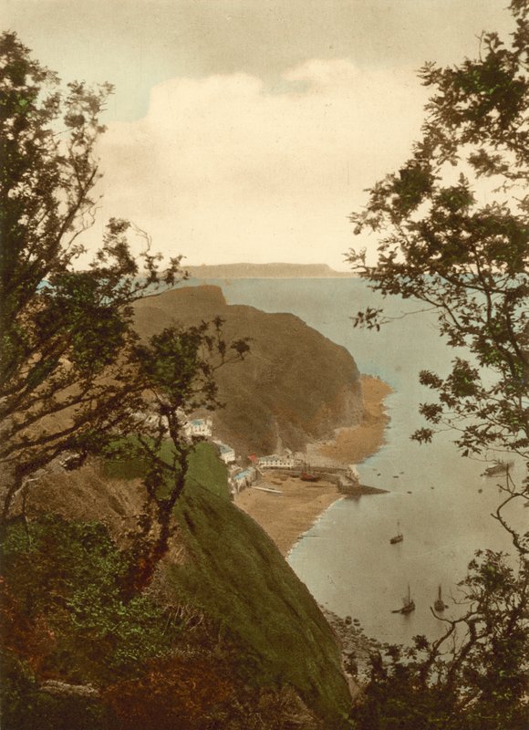 Clovelly fra Hobby Drive av English Photographer