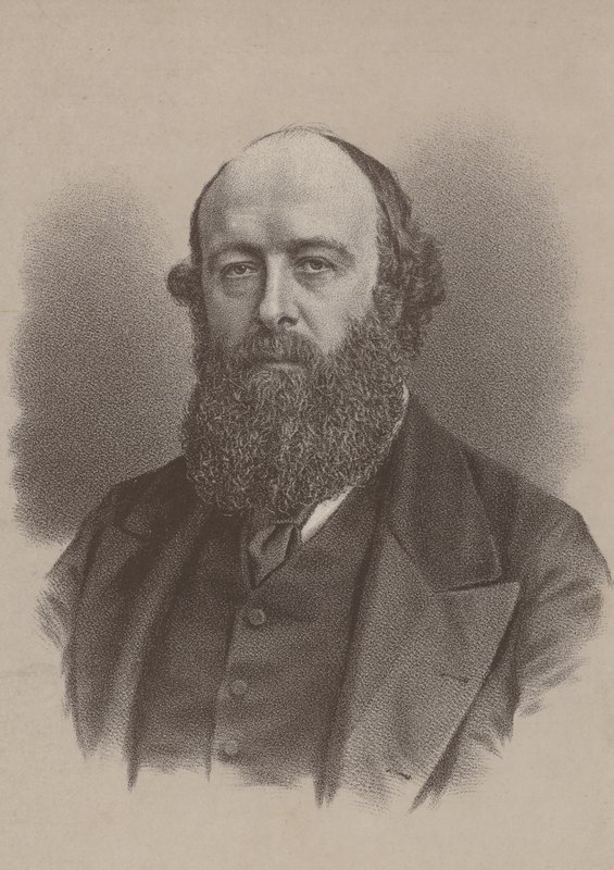 Robert Gascoyne-Cecil, tredje markis av Salisbury, britisk statsminister 1885-1886, 1886-1892 og 1895-1902 av English Photographer