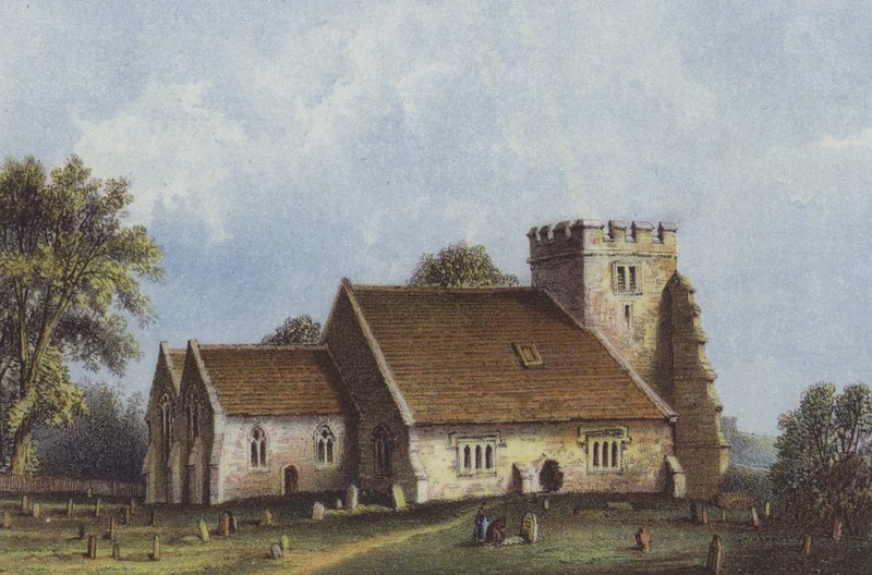 Arreton kirke av English School