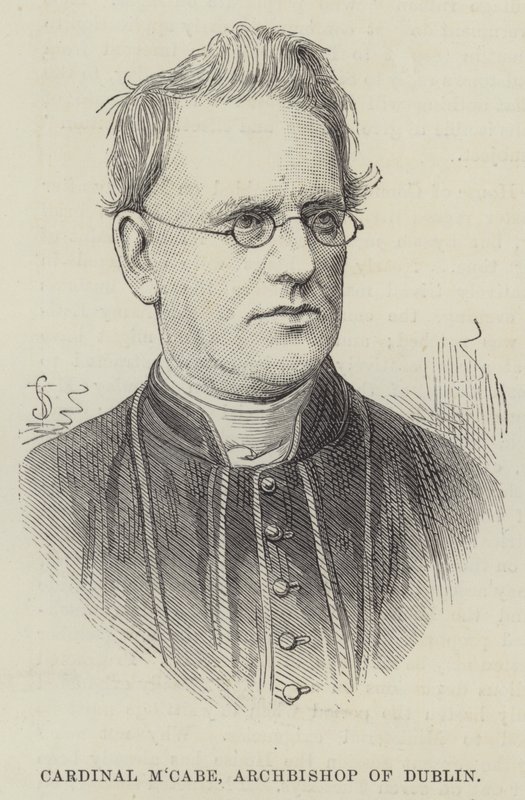 Kardinal MCabe, erkebiskop av Dublin av English School