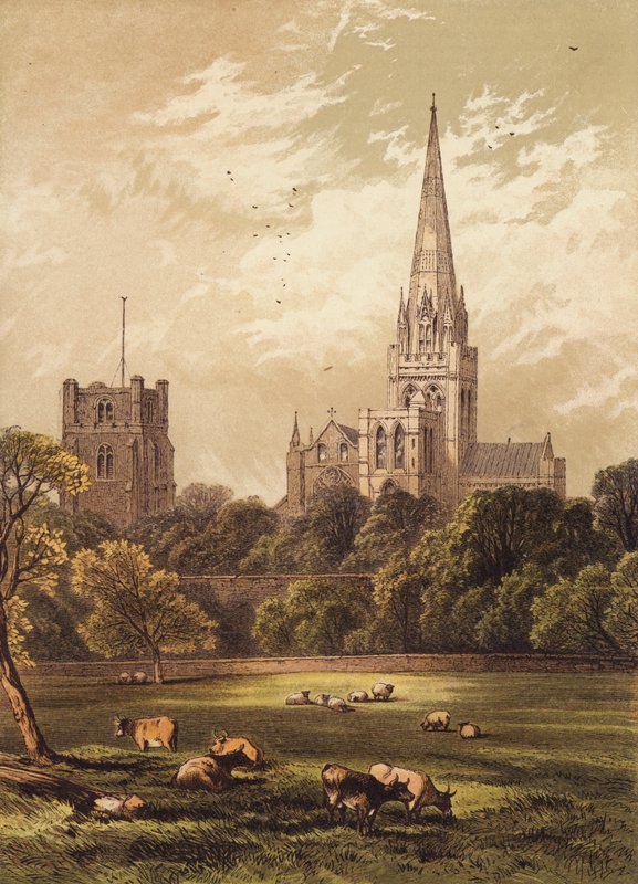 Chichester katedral av English School
