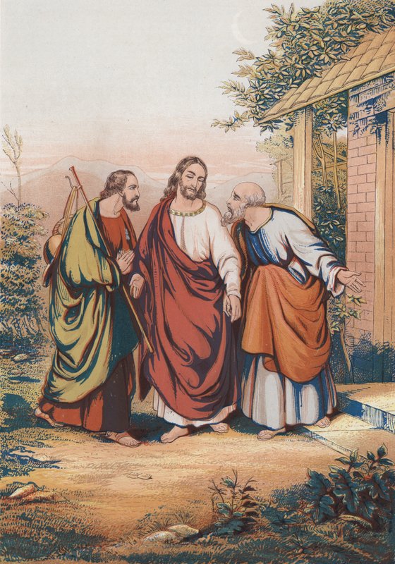 Kristus, Johannes og Peter av English School