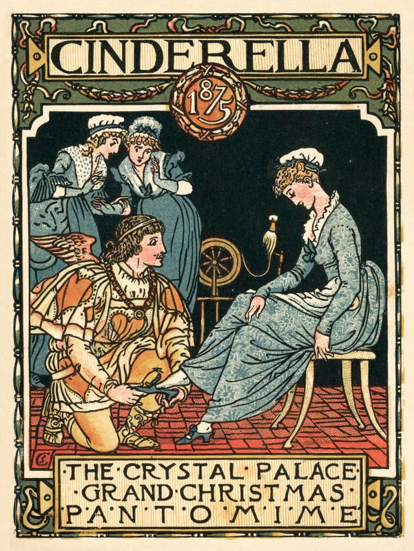 Askepott, Crystal Palace Grand Christmas Pantomime, 1875 av English School