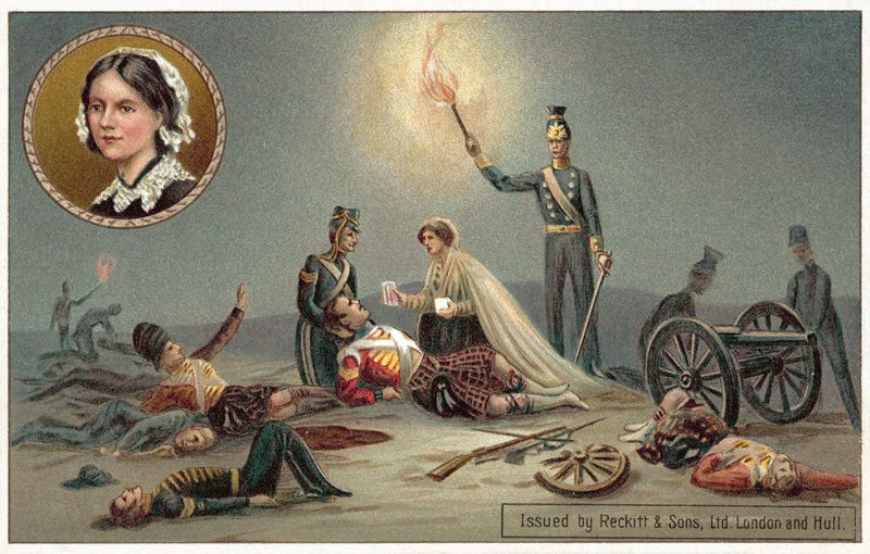 Florence Nightingale, Krimkrigen av English School
