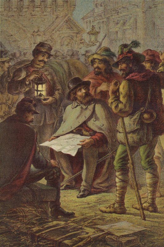 Garibaldi og bondeguidene av English School
