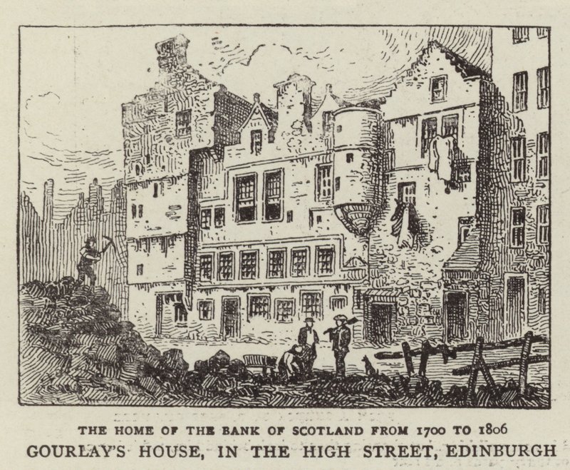 Gourlays House, i High Street, Edinburgh av English School