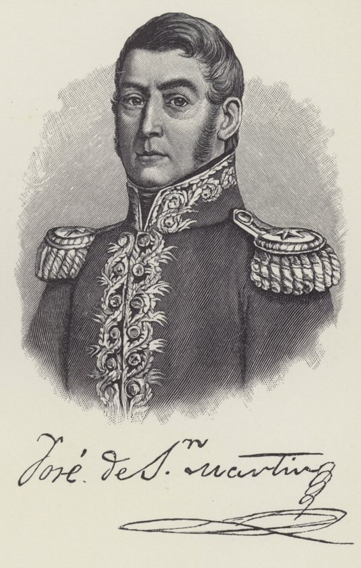 Jose de San Martin, general i Argentina av English School