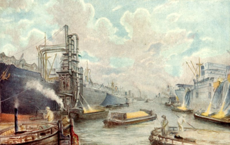 Manchester Docks av English School