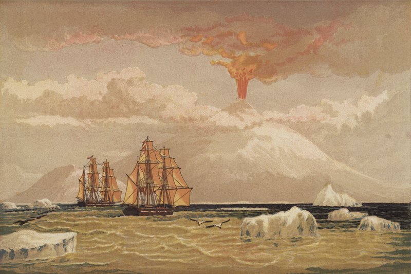 Erebus-fjellet av English School
