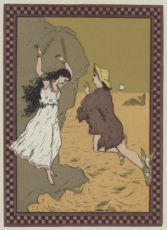 Perseus og den vakre jomfruen av English School