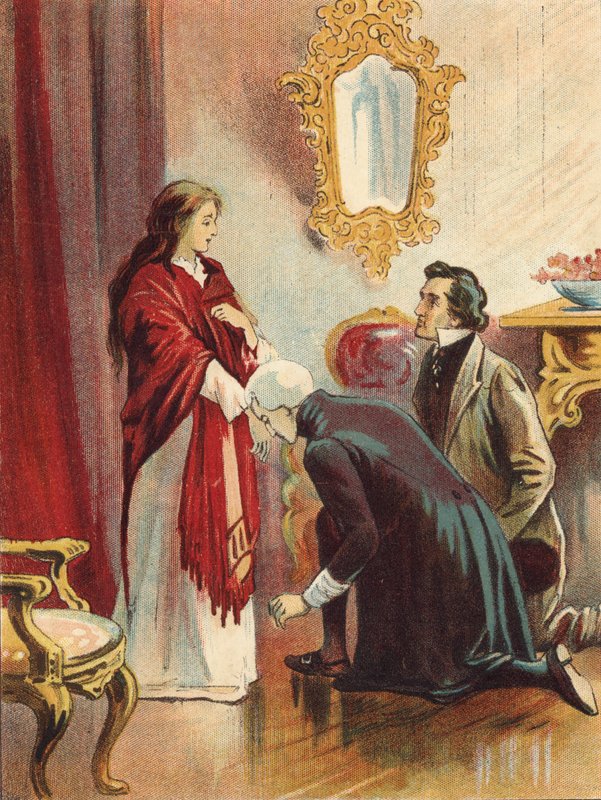 Prinsesse Victoria mottar nyheter om hennes tiltredelse, 1837 av English School