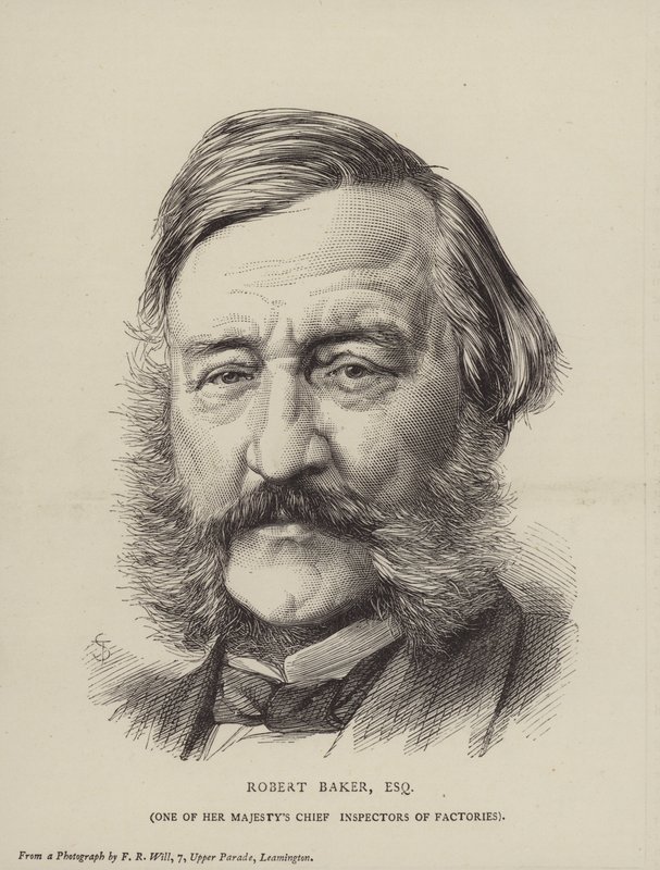 Robert Baker, britisk fabrikkinspektør av English School