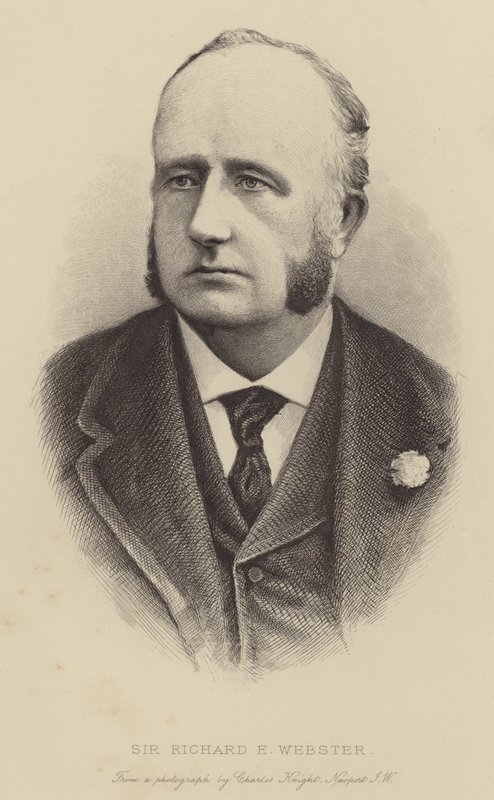Sir Richard E Webster av English School
