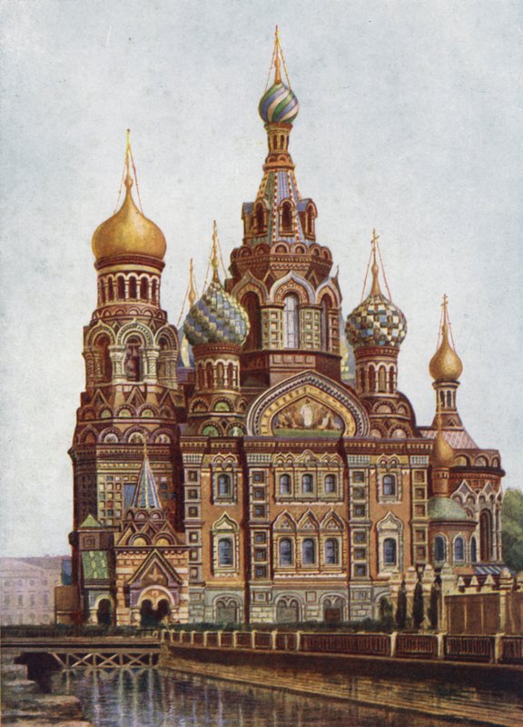 Oppstandelseskirken, Leningrad av English School