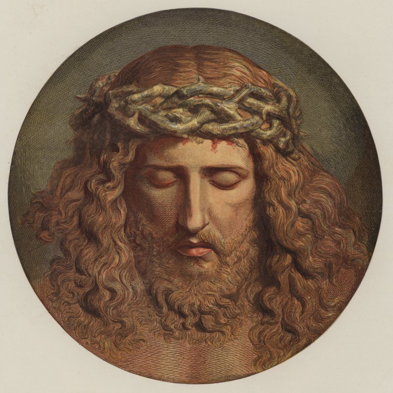 The Head of Christ, fra originalen av Cauer av English School