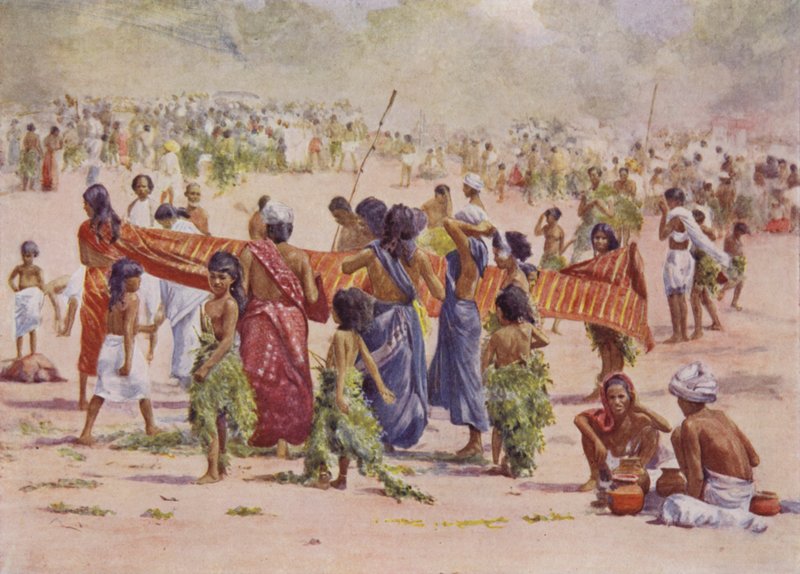 Periyapalayam-festivalen av English School