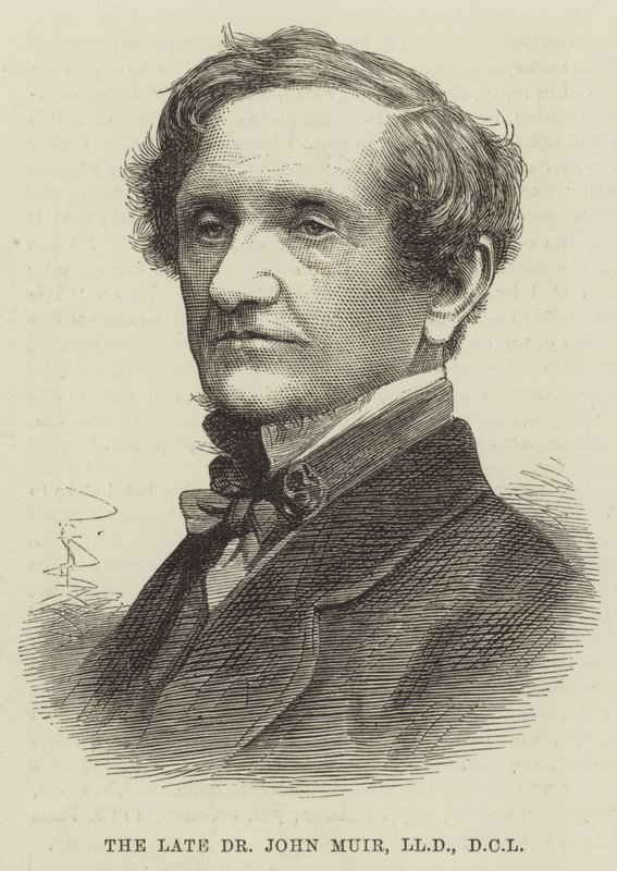 Avdøde Dr John Muir, LLD, DCL av English School