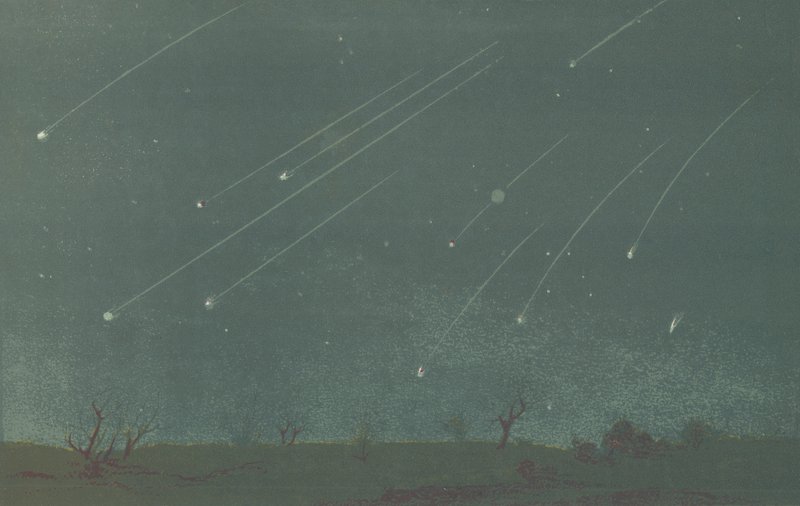 Meteorregn i november 1866 av English School