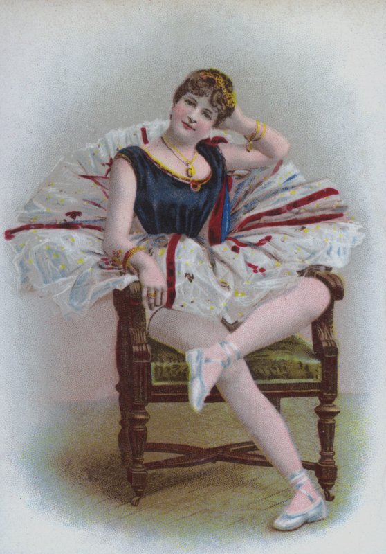 Portrett av en danser av European School
