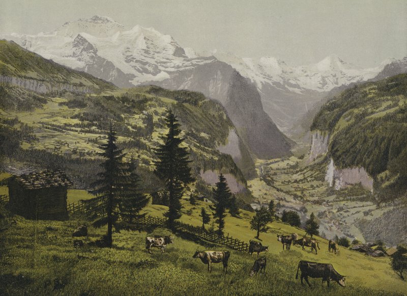 Wengen og Lauterbunnen-dalen, Berner Oberland, Sveits av European School