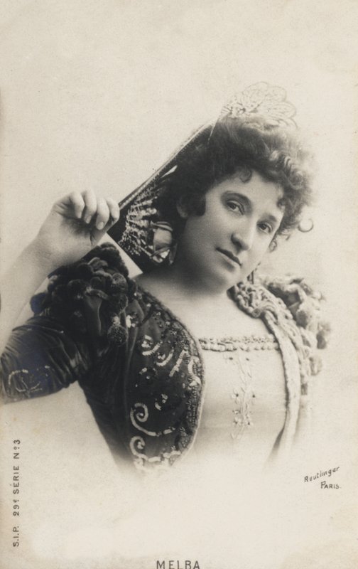 Dame Nellie Melba av French Photographer