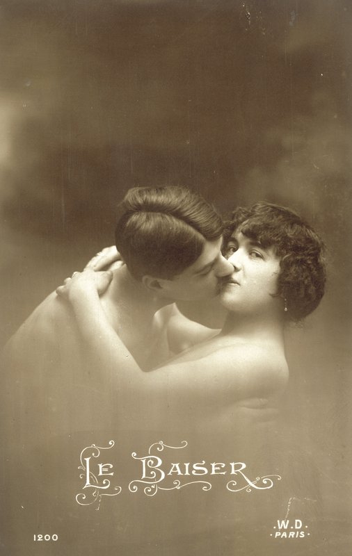 Kysset, kysset, kysset av French Photographer