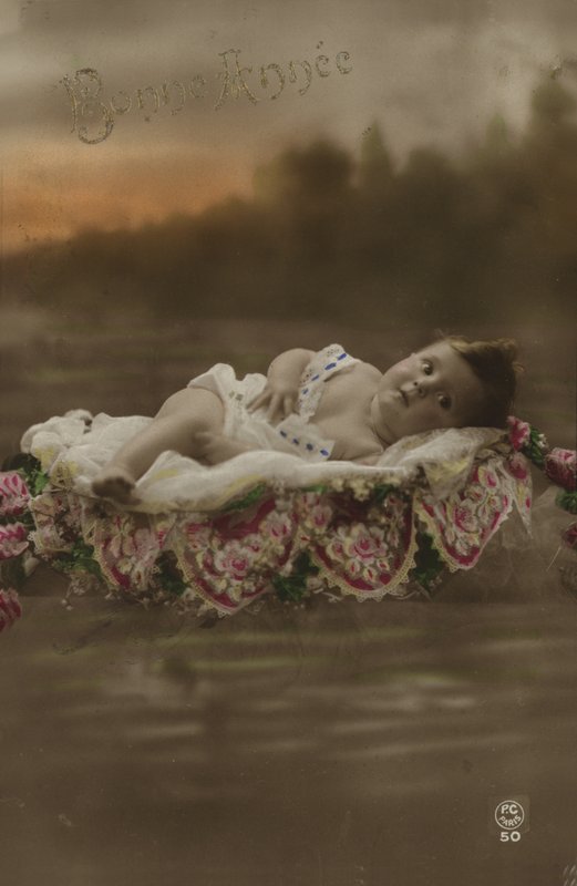 Nyttårskort med baby av French Photographer