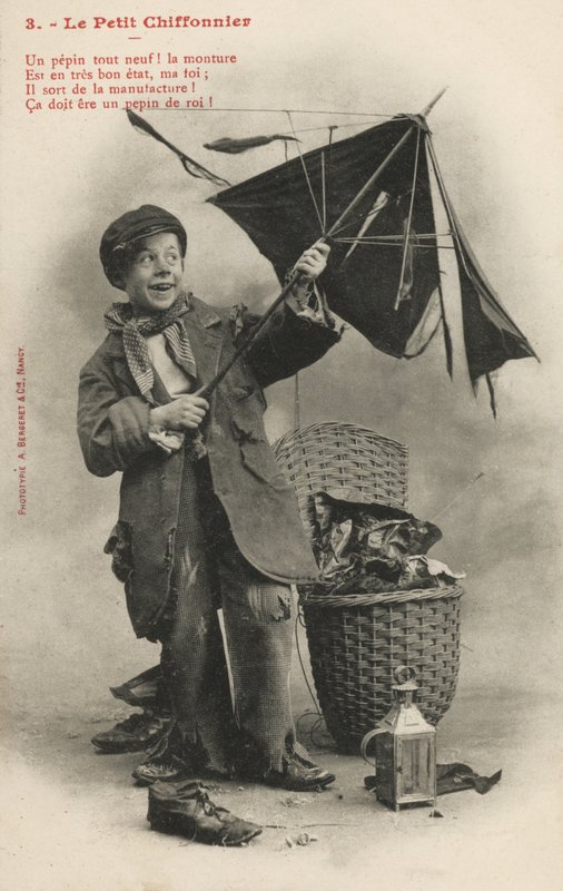 Den lille klut-og-bein-mannen av French Photographer