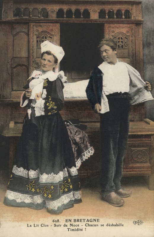 Tradisjonell bretonsk kjole av French Photographer