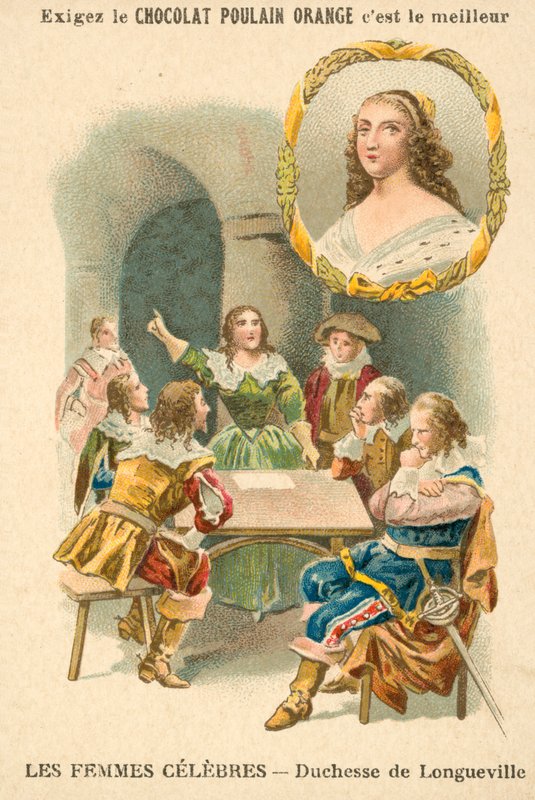 Anne Genevieve de Bourbon, hertuginne av Longueville, fransk prinsesse som var innflytelsesrik i borgerkrigene i Fronde (1648-1653) av French School