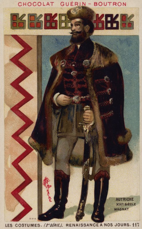 Østerriksk adelsmann, 1800-tallet av French School