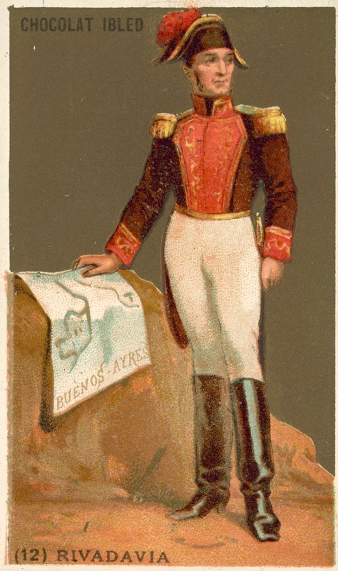 Bernardino Rivadavia , argentinsk revolusjonær og politiker av French School